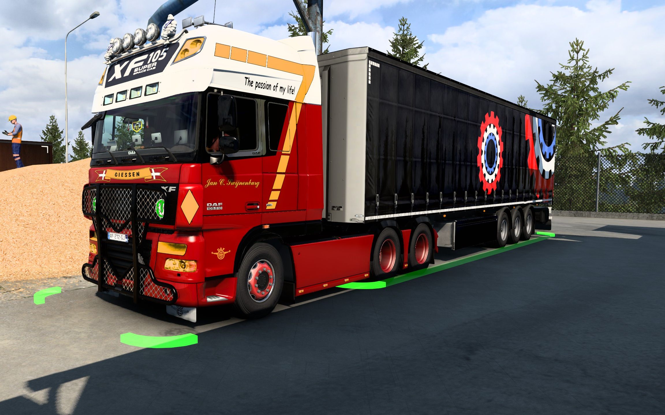 大卡车模拟驾驶运输游戏